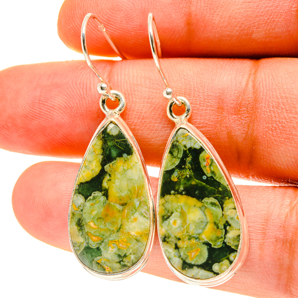 Rainforest Opal Earrings handcrafted by Ana Silver Co - EARR416967