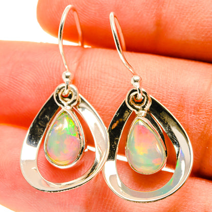 Ethiopian Opal Earrings handcrafted by Ana Silver Co - EARR416976