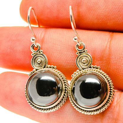 Hematite Earrings handcrafted by Ana Silver Co - EARR416979