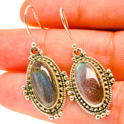 Labradorite Earrings handcrafted by Ana Silver Co - EARR416989