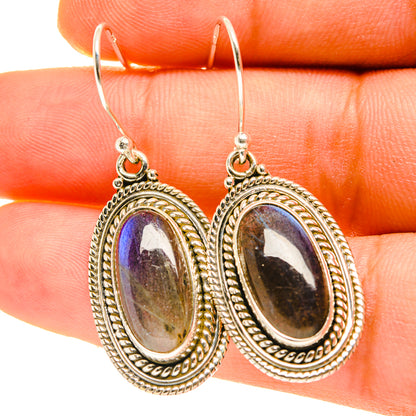 Labradorite Earrings handcrafted by Ana Silver Co - EARR417025