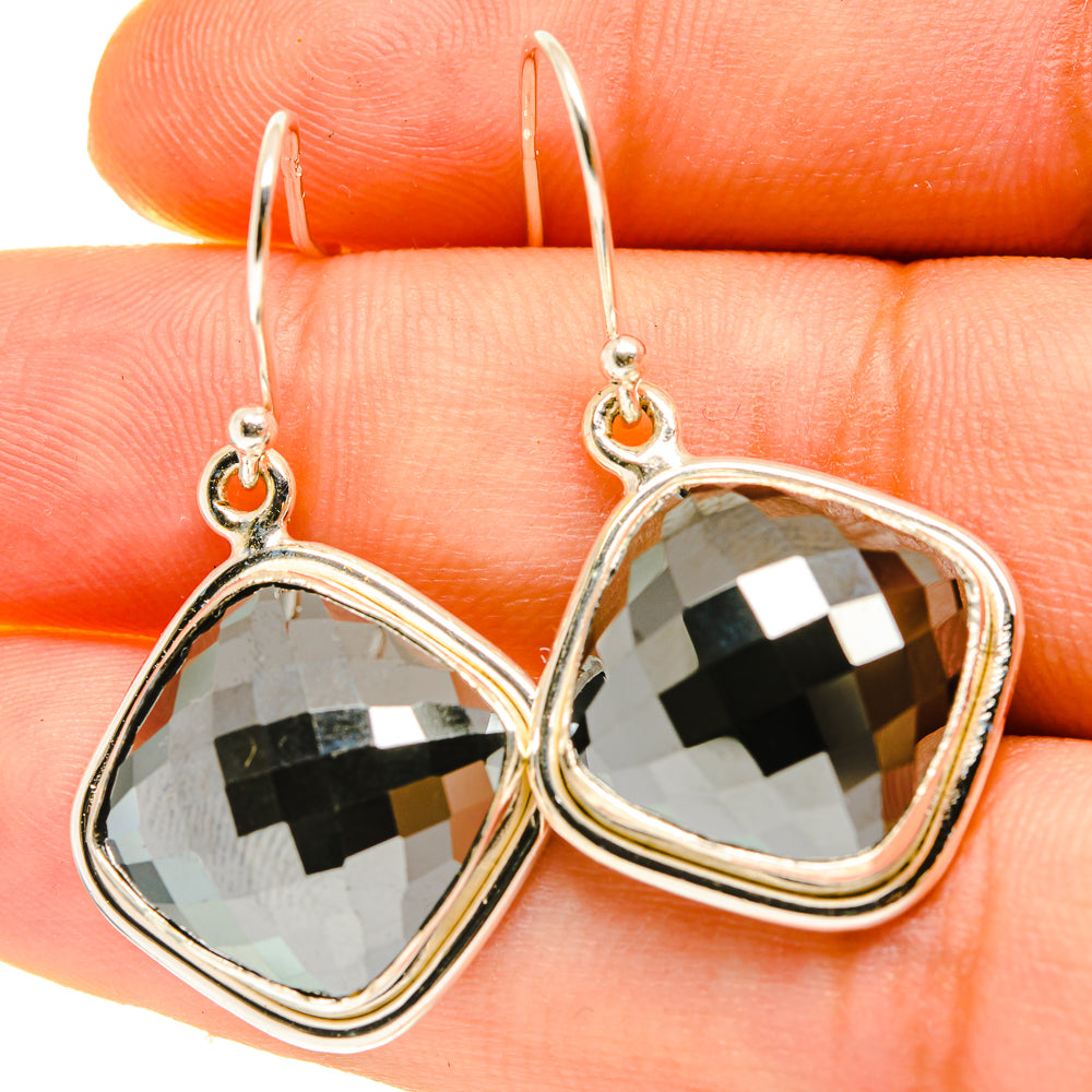 Hematite Earrings handcrafted by Ana Silver Co - EARR417041
