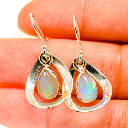 Ethiopian Opal Earrings handcrafted by Ana Silver Co - EARR417079