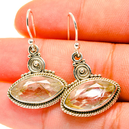Citrine Earrings handcrafted by Ana Silver Co - EARR417112