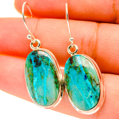 Peruvian Opal Earrings handcrafted by Ana Silver Co - EARR417120