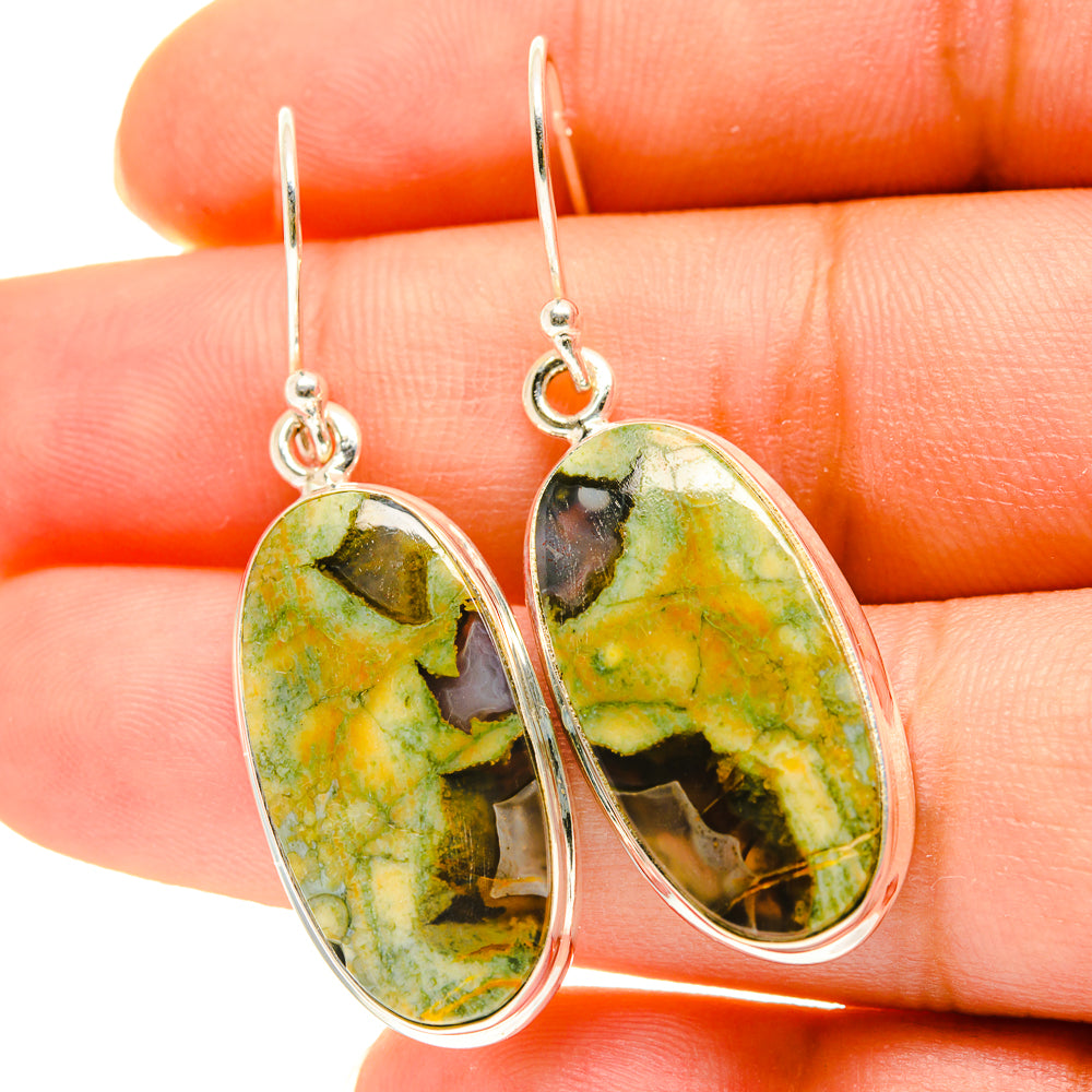 Rainforest Opal Earrings handcrafted by Ana Silver Co - EARR417129