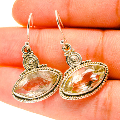 Citrine Earrings handcrafted by Ana Silver Co - EARR417138