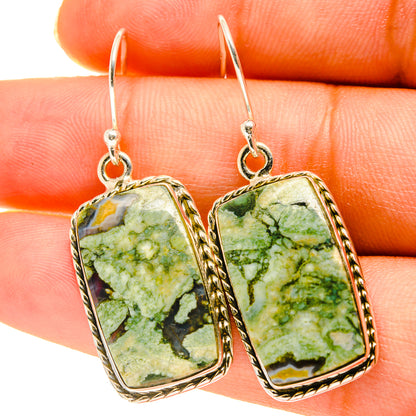 Rainforest Opal Earrings handcrafted by Ana Silver Co - EARR417187