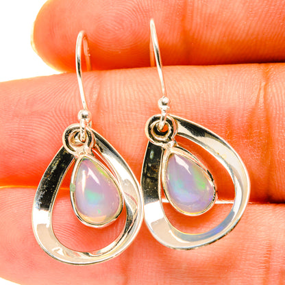 Ethiopian Opal Earrings handcrafted by Ana Silver Co - EARR417188