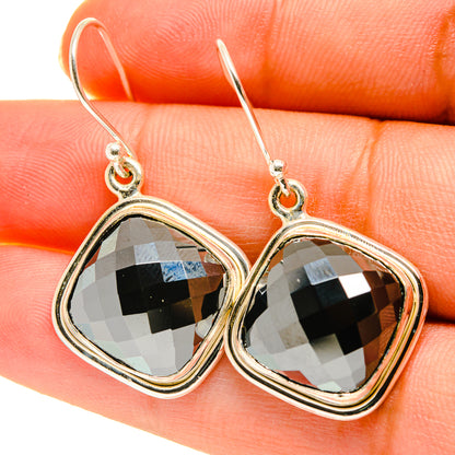 Hematite Earrings handcrafted by Ana Silver Co - EARR417190