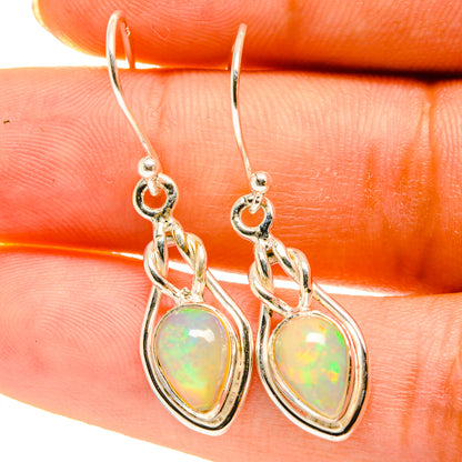 Ethiopian Opal Earrings handcrafted by Ana Silver Co - EARR417196