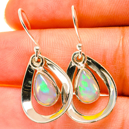 Ethiopian Opal Earrings handcrafted by Ana Silver Co - EARR417209