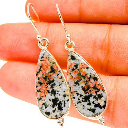 Ocean Jasper Earrings handcrafted by Ana Silver Co - EARR417232
