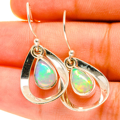 Ethiopian Opal Earrings handcrafted by Ana Silver Co - EARR417259