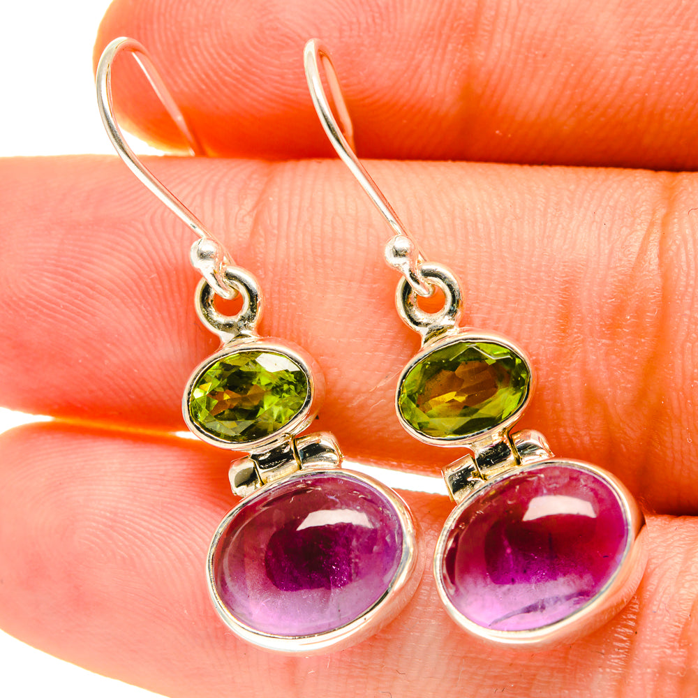 Amethyst Earrings handcrafted by Ana Silver Co - EARR417261