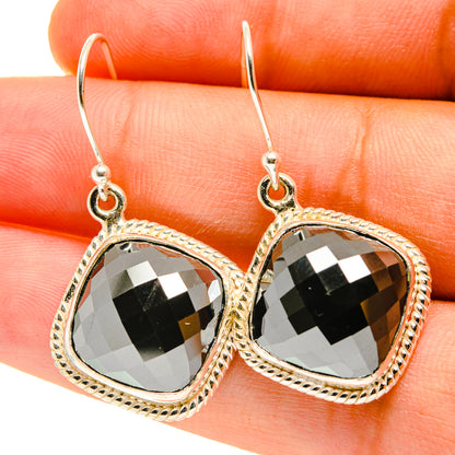 Hematite Earrings handcrafted by Ana Silver Co - EARR417289