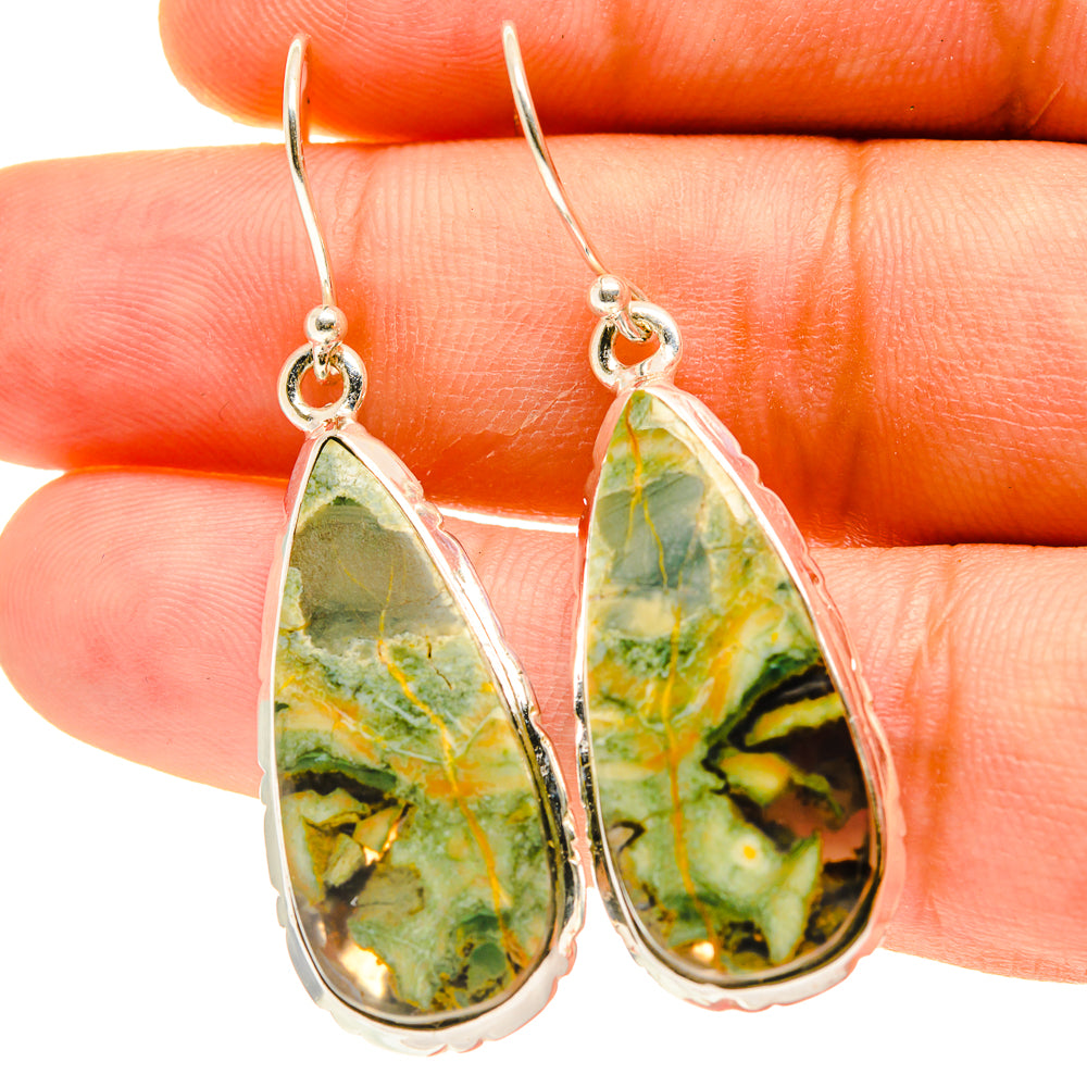 Rainforest Opal Earrings handcrafted by Ana Silver Co - EARR417291