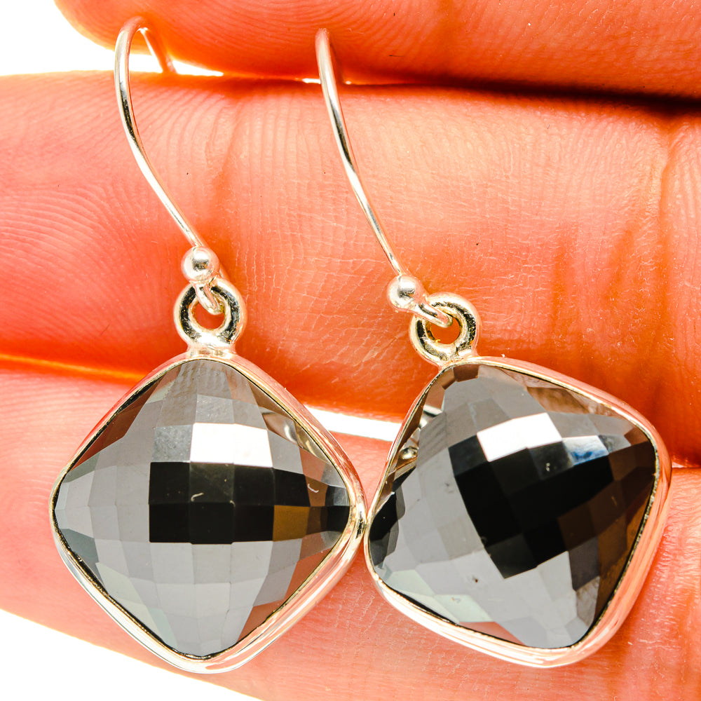 Hematite Earrings handcrafted by Ana Silver Co - EARR417293