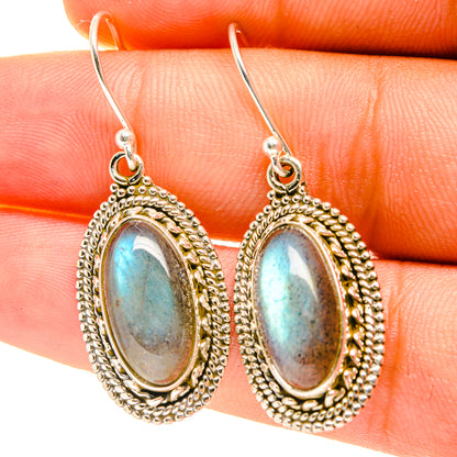 Labradorite Earrings handcrafted by Ana Silver Co - EARR417314