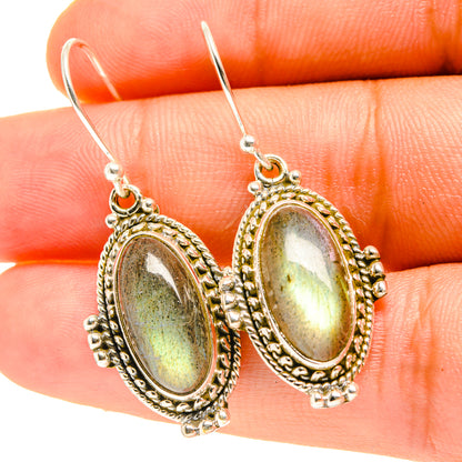 Labradorite Earrings handcrafted by Ana Silver Co - EARR417319