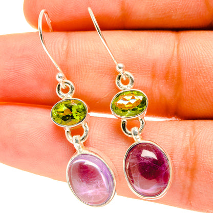 Amethyst Earrings handcrafted by Ana Silver Co - EARR417347