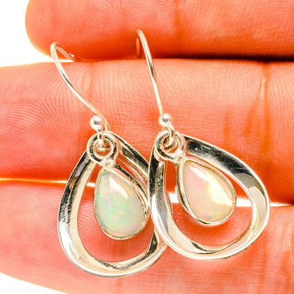 Ethiopian Opal Earrings handcrafted by Ana Silver Co - EARR417403