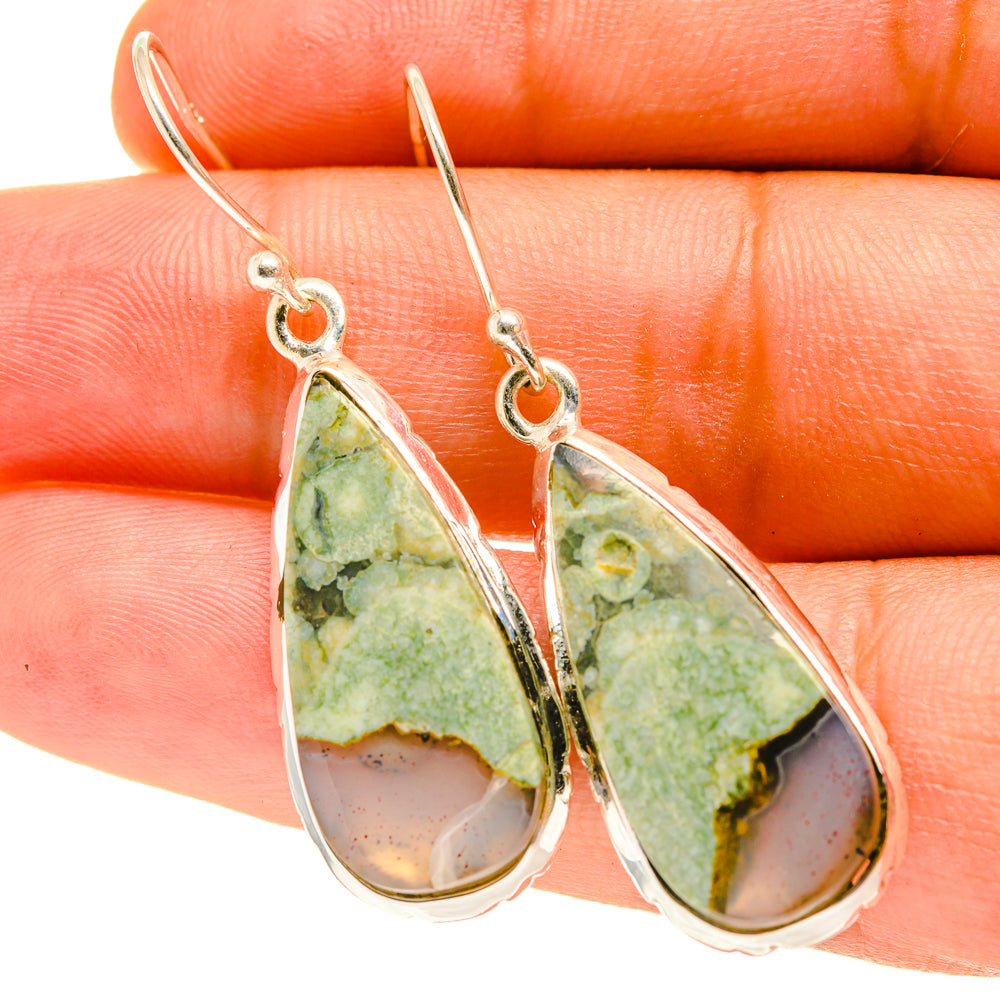 Rainforest Opal Earrings handcrafted by Ana Silver Co - EARR417405