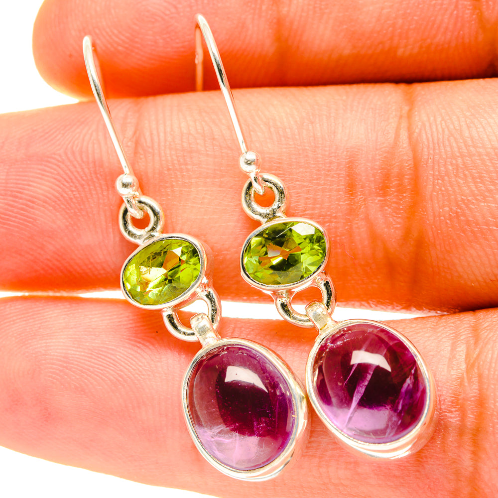 Amethyst Earrings handcrafted by Ana Silver Co - EARR417417