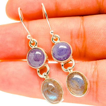 Labradorite Earrings handcrafted by Ana Silver Co - EARR417418