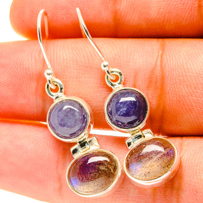 Labradorite Earrings handcrafted by Ana Silver Co - EARR417423