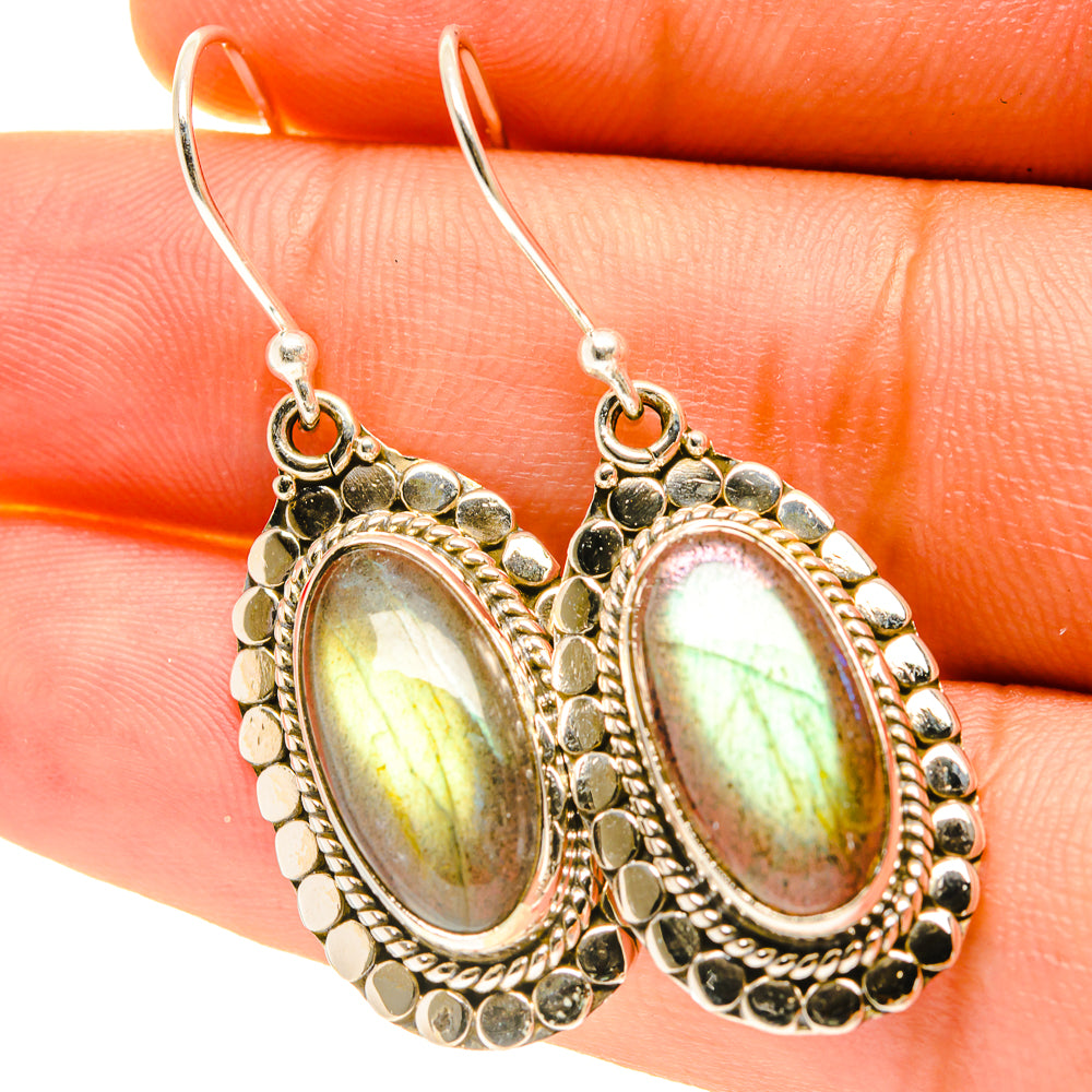 Labradorite Earrings handcrafted by Ana Silver Co - EARR417454