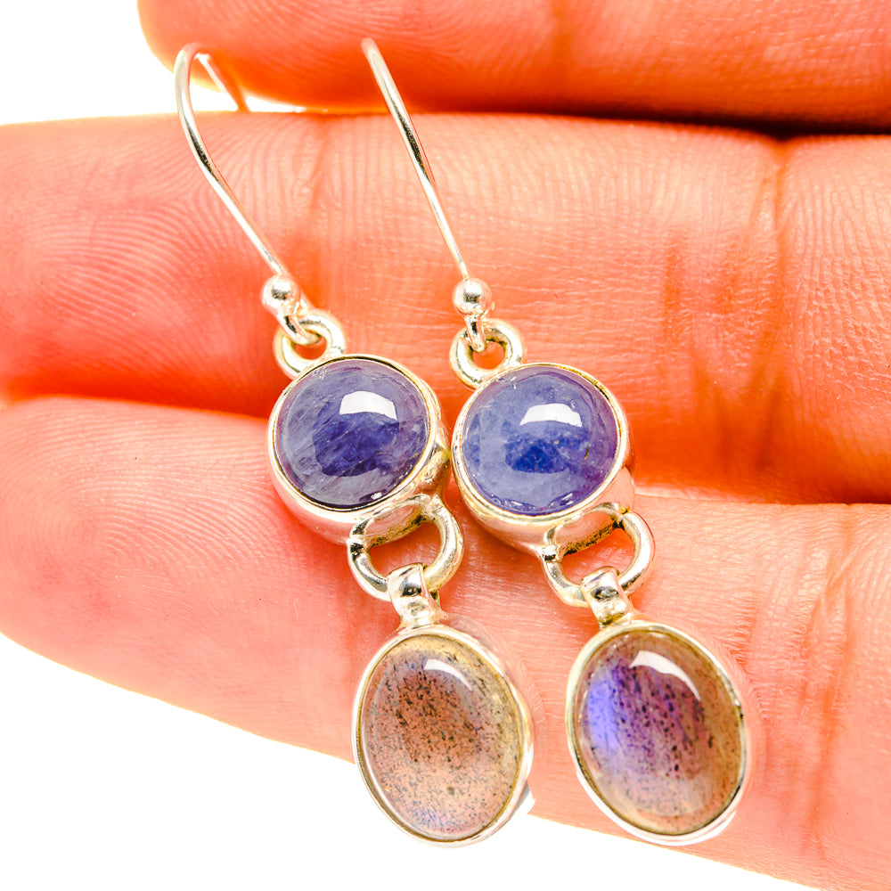 Labradorite Earrings handcrafted by Ana Silver Co - EARR417467