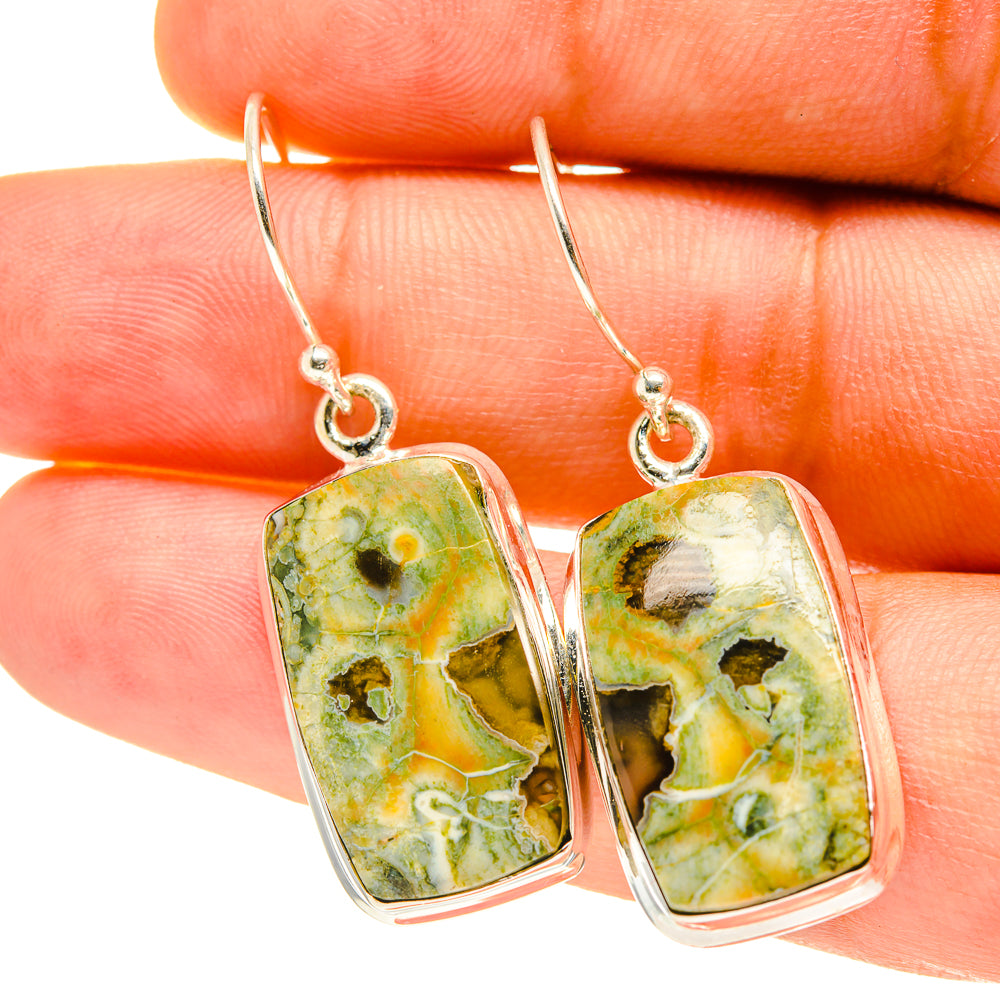 Rainforest Opal Earrings handcrafted by Ana Silver Co - EARR417483
