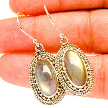 Labradorite Earrings handcrafted by Ana Silver Co - EARR417486