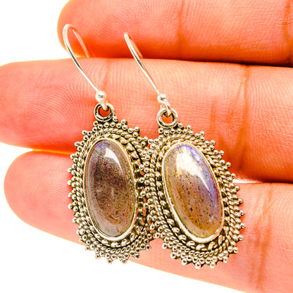 Labradorite Earrings handcrafted by Ana Silver Co - EARR417489