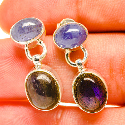 Labradorite Earrings handcrafted by Ana Silver Co - EARR417499
