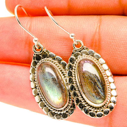 Labradorite Earrings handcrafted by Ana Silver Co - EARR417541