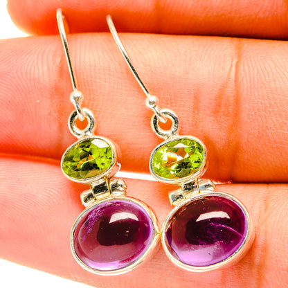 Amethyst Earrings handcrafted by Ana Silver Co - EARR417596