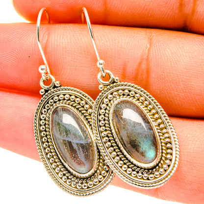 Labradorite Earrings handcrafted by Ana Silver Co - EARR417620