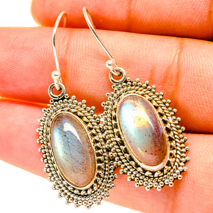 Labradorite Earrings handcrafted by Ana Silver Co - EARR417647