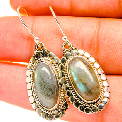 Labradorite Earrings handcrafted by Ana Silver Co - EARR417707