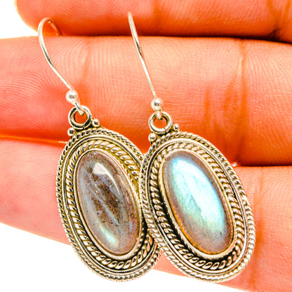 Labradorite Earrings handcrafted by Ana Silver Co - EARR417717