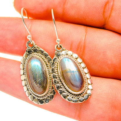 Labradorite Earrings handcrafted by Ana Silver Co - EARR417748