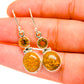 Coquina Jasper, Citrine Earrings handcrafted by Ana Silver Co - EARR417760