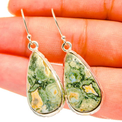 Rainforest Opal Earrings handcrafted by Ana Silver Co - EARR417776
