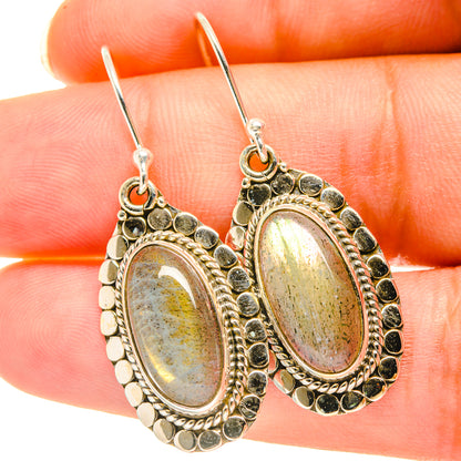 Labradorite Earrings handcrafted by Ana Silver Co - EARR417852