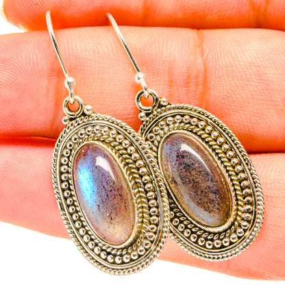 Labradorite Earrings handcrafted by Ana Silver Co - EARR417873