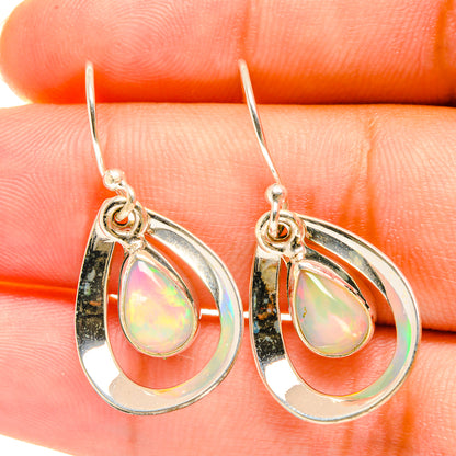 Ethiopian Opal Earrings handcrafted by Ana Silver Co - EARR417882