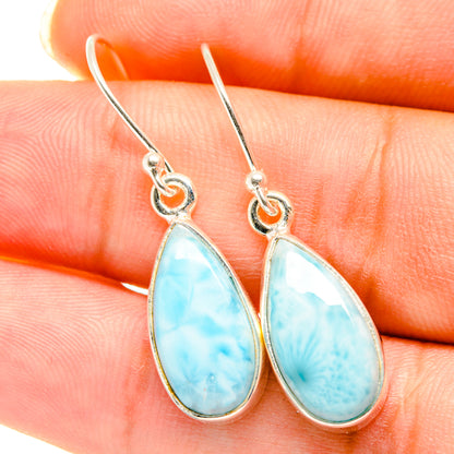 Larimar Earrings handcrafted by Ana Silver Co - EARR417888