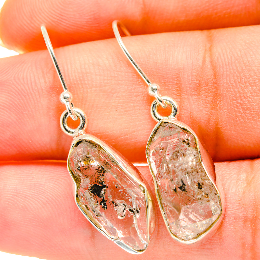 Herkimer Diamond Earrings handcrafted by Ana Silver Co - EARR417913